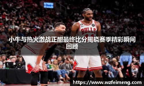 小牛与热火激战正酣最终比分揭晓赛季精彩瞬间回顾