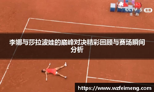 李娜与莎拉波娃的巅峰对决精彩回顾与赛场瞬间分析