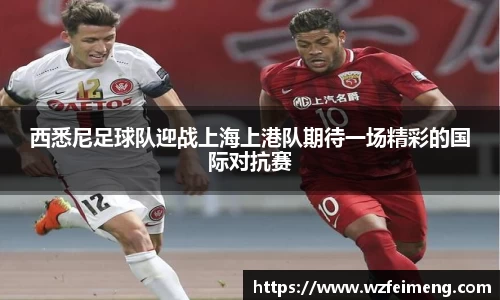 西悉尼足球队迎战上海上港队期待一场精彩的国际对抗赛